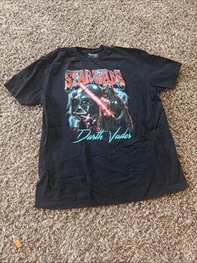 Star Wars Black and Silver Logo T-Shirt